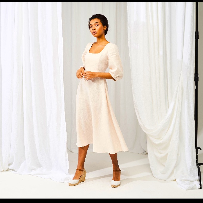 Linen Handmade Studio Aurora Dress